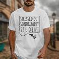 Stressed Sonography Student Ultrasound Tech Graduation Unisex T-Shirt