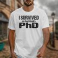 I Survived My Boyfriend's PhD Graduation T-Shirt Unisex T-Shirt