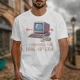 I Survived The Dial-Up Era Retro 90s Nostalgia Premium Tri-Blend Unisex T-Shirt