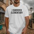 I Survived Elementary Graduation School Student Unisex T-Shirt