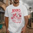 Valentines Book Lover Romance Books Are My Love Language Unisex T-Shirt