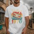 Vintage 1970 Retro Cassette Tape 70s Born Nostalgia Birthday Unisex T-Shirt
