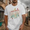 Vintage 1980 Retro Badge Decade Nostalgia Graphic Emblem Premium Tri-Blend Unisex T-Shirt