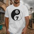 Vintage 6 7 Yin Yang Namaste Six Seven Nostalgia Unisex T-Shirt
