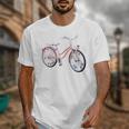 Vintage Bicycle With Playing Cards Nostalgia Unisex T-Shirt Vintage Bicycle With Playing Cards Nostalgia Unisex T-Shirt