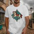 Vintage Carousel Horse Merry Go Round Nostalgia Art Premium Unisex T-Shirt