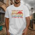 Vintage Retro Please Be Patient With Me I'm From The 1900s Premium Unisex T-Shirt