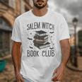 Vintage Salem Book Club Cat Bookish Spooky Halloween Unisex T-Shirt