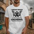 I Wear In Memory Of My Grandma Butterfly Lung Cancer Unisex T-Shirt I Wear In Memory Of My Grandma Butterfly Lung Cancer Unisex T-Shirt