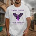 I Wear Purple In Memory For My Daughter Overdose Awareness Unisex T-Shirt I Wear Purple In Memory For My Daughter Overdose Awareness Unisex T-Shirt