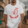 Wear Red In Memory Of Brother In Law Heart Disease Awareness Raglan Baseball Tee Unisex T-Shirt Wear Red In Memory Of Brother In Law Heart Disease Awareness Raglan Baseball Tee Unisex T-Shirt