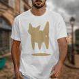 Yk2 Cat With Tomboy Tail 90s Nostalgia Downtown Indie Unisex T-Shirt