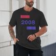 2008 Year Bold Statement Timeless Memory Birthday Unisex T-Shirt