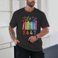 8647 Equal Rights Book Flower Trump Women Rights Feminist Unisex T-Shirt