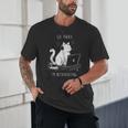 Antisocial Introvert Cat With Coffee On Computer Emo Goth Unisex T-Shirt Antisocial Introvert Cat With Coffee On Computer Emo Goth Unisex T-Shirt