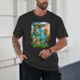 Aqua In The Skies Frutiger Aero Unisex T-Shirt