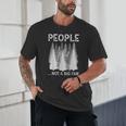 Bigfoot People Not a Big Fan Sasquatch Introvert Unisex T-Shirt Bigfoot People Not a Big Fan Sasquatch Introvert Unisex T-Shirt