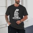 Burrow Prairie Dog Word Art Introvert Nature Retreat Men Women Kids Unisex T-Shirt