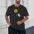 Caring Memory Elephant Sunflower Alzheimer Unisex T-Shirt