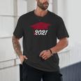 Class Of 2021 Burgundy Regalia Graduation Unisex T-Shirt