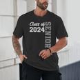 Class Of 2024 Senior 24 Shirt High School Graduation Party Unisex T-Shirt