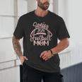Class Of 2024 Senior Football Graduation Mom Unisex T-Shirt
