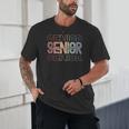 Class Of 2025 Senior 2025 Graduation Leopard Retro Rainbow Unisex T-Shirt