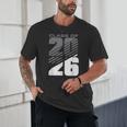 Class Of 2026 High School Senior Graduation Grey Sport Style Unisex T-Shirt