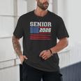 Class Of 2026 Senior Back To School American Flag Graduation Unisex T-Shirt