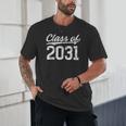 Class Of 2031 Grow With Me Graduation Unisex T-Shirt