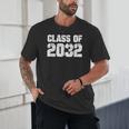 Class Of 2032 High School College Graduation Reunion T-Shirt Unisex T-Shirt