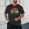 Class Of 2035 Senior Graduate Retro Graduation Unisex T-Shirt