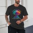 Color Our World Summer Reading 2025 Tree Book Lover Camping Unisex T-Shirt