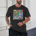 Colorful Kidcore 90s Nostalgia Meme Sneakers Robot Toy Slime Unisex T-Shirt Colorful Kidcore 90s Nostalgia Meme Sneakers Robot Toy Slime Unisex T-Shirt