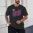 Coquette Pink Bow Senior 2027 Class Of Graduation Unisex T-Shirt