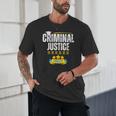 Criminal Justice Degree Graduation Senior Celebration Grad Unisex T-Shirt
