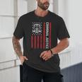 Criminal Justice Major College Student Graduate Graduation Unisex T-Shirt