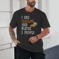 I Like Croissant And Maybe 3 People Baking Introvert Foodie Unisex T-Shirt I Like Croissant And Maybe 3 People Baking Introvert Foodie Unisex T-Shirt