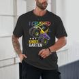 I Crushed Kindergarten Monster Truck Graduation Boys Small Unisex T-Shirt