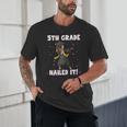 Dabbing Graduation Class Of 2025 Girls 5th Grade Nailed It Unisex T-Shirt