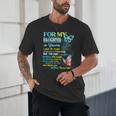 For My Daughter In Heaven Memory Missing Daughter In Heaven Unisex T-Shirt