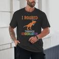 Dinosaur Graduation I Roared Through Kindergarten T-Shirt Unisex T-Shirt