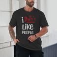 I Don't Like People Introvert Small Unisex T-Shirt I Don't Like People Introvert Small Unisex T-Shirt