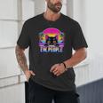 Ew Cat Misanthrope Introvert Synthwave 80s Unisex T-Shirt Ew Cat Misanthrope Introvert Synthwave 80s Unisex T-Shirt