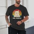 Ew People Introvert Cat Lover Crazy Colorful Cat Lady Unisex T-Shirt Ew People Introvert Cat Lover Crazy Colorful Cat Lady Unisex T-Shirt