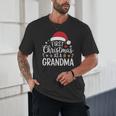 First Christmas As A Grandma Holiday New Grandmother Memory Unisex T-Shirt