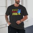 First Day Of School Shirt Peace Out Pre-K Graduation Kids So Unisex T-Shirt