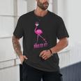 Flamingo Nailed It Graduation Flamingo Unisex T-Shirt