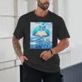 Frutiger Aero Aesthetic Tech Book Butterfly Unisex T-Shirt Frutiger Aero Aesthetic Tech Book Butterfly Unisex T-Shirt
