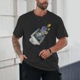 Frutiger Aero Aesthetic Tech Computer Aquarium Fishes Unisex T-Shirt